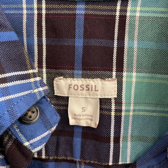 Fossil Button Down Size S - Picture 6 of 7